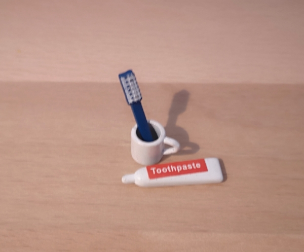 Wichtelzubehör Zahnputz Set